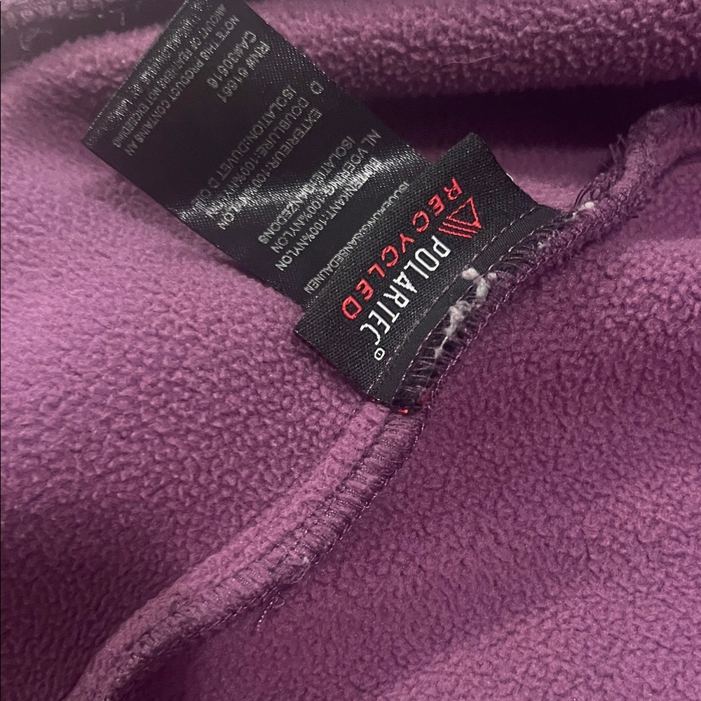 The North Face Purple and Gray Hooded Jacket - Picture 8 of 8